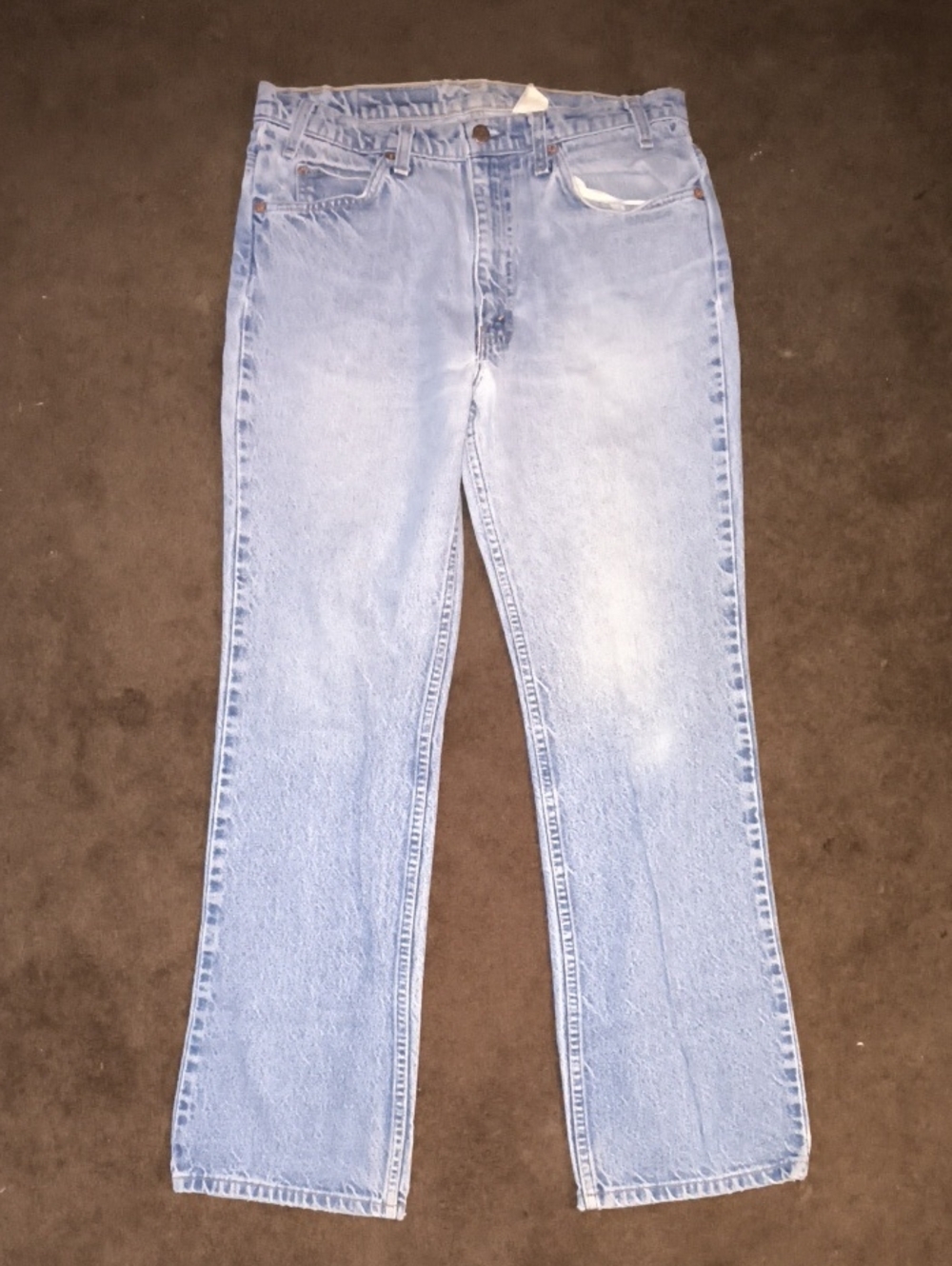 Vintage Levi's 517 Orange Tab Jeans Size 34/32 Made in 1990